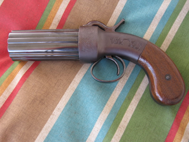 SOLD - Ethan Allen by Hoppes .36 Pepperbox Unfired | The Muzzleloading ...