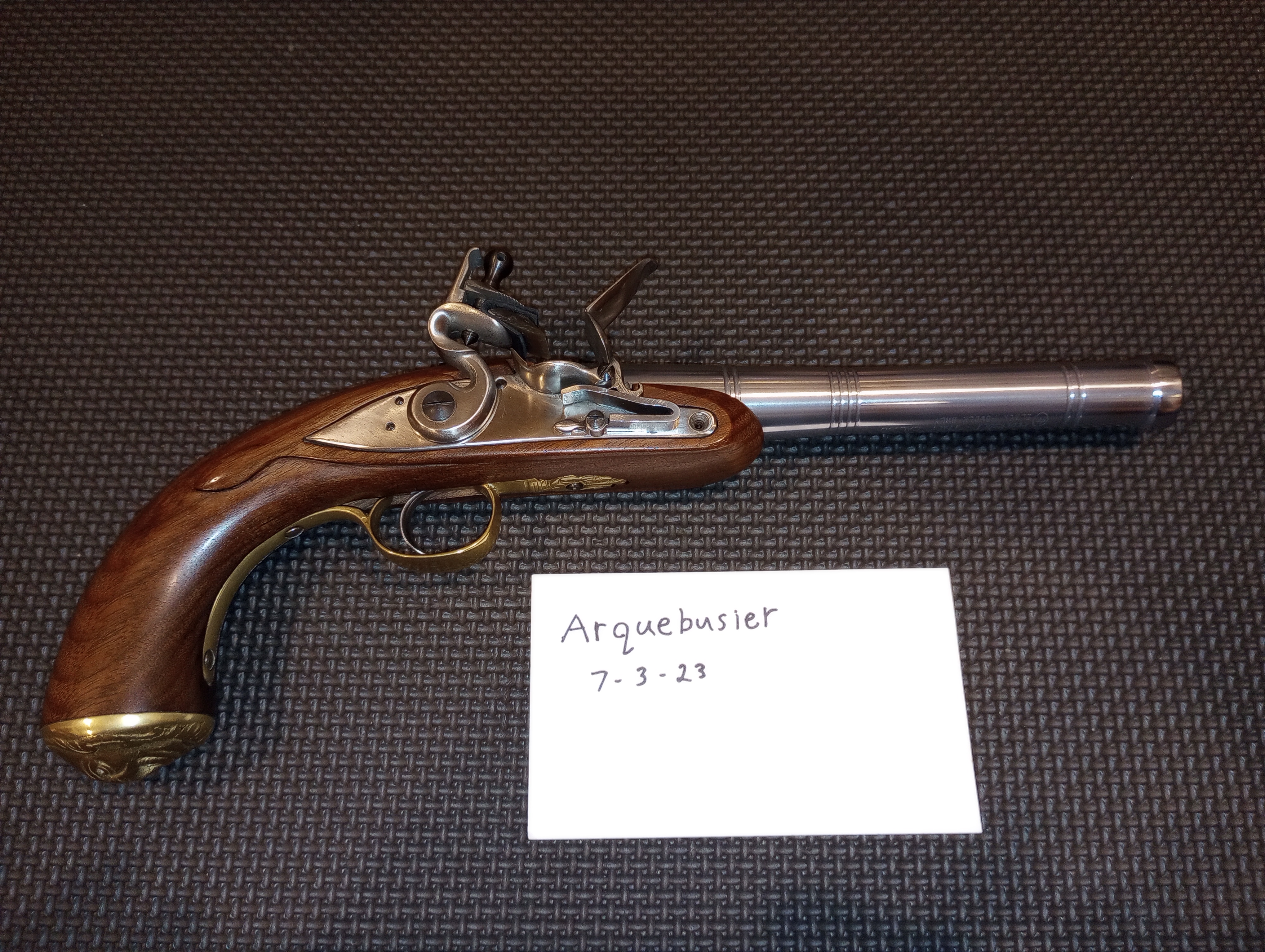 FOR SALE - Pedersoli Queen Anne Flintlock Pistol .50